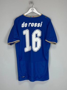 2007/08 ITALY DE ROSSI #16 HOME SHIRT (XL) PUMA Easy Fit Wear