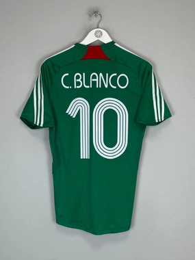 2007/08 MEXICO C.BLANCO #10 HOME SHIRT (S) ADIDAS Versatile Outfit All-Day Gear