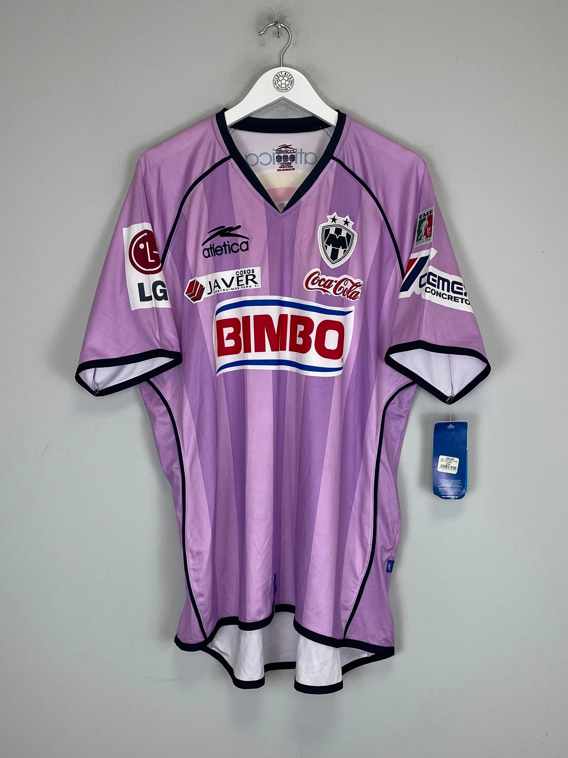 Athletic Look Low Impact Manufacturing 2007/08 MONTERREY *BNWT* AWAY SHIRT (XXL) ATLETICA