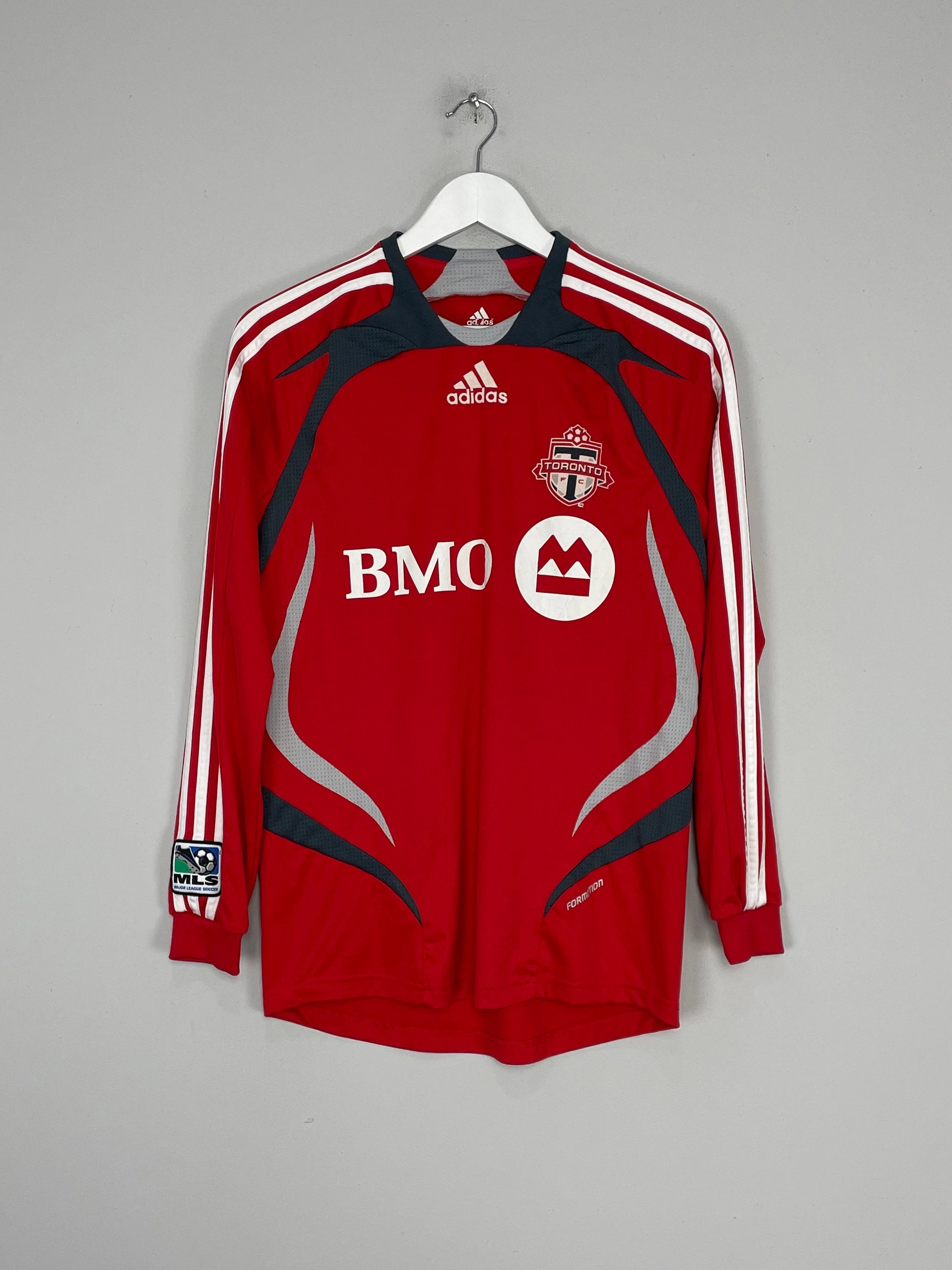 2007/08 TORONTO L/S HOME SHIRT (S) ADIDAS Adaptive Thermal Control Adjustable Hem Drawcord
