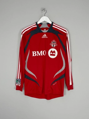 2007/08 TORONTO L/S HOME SHIRT (S) ADIDAS Adaptive Thermal Control Adjustable Hem Drawcord
