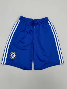 2008/09 CHELSEA HOME SHORTS (S) ADIDAS Breathable Material