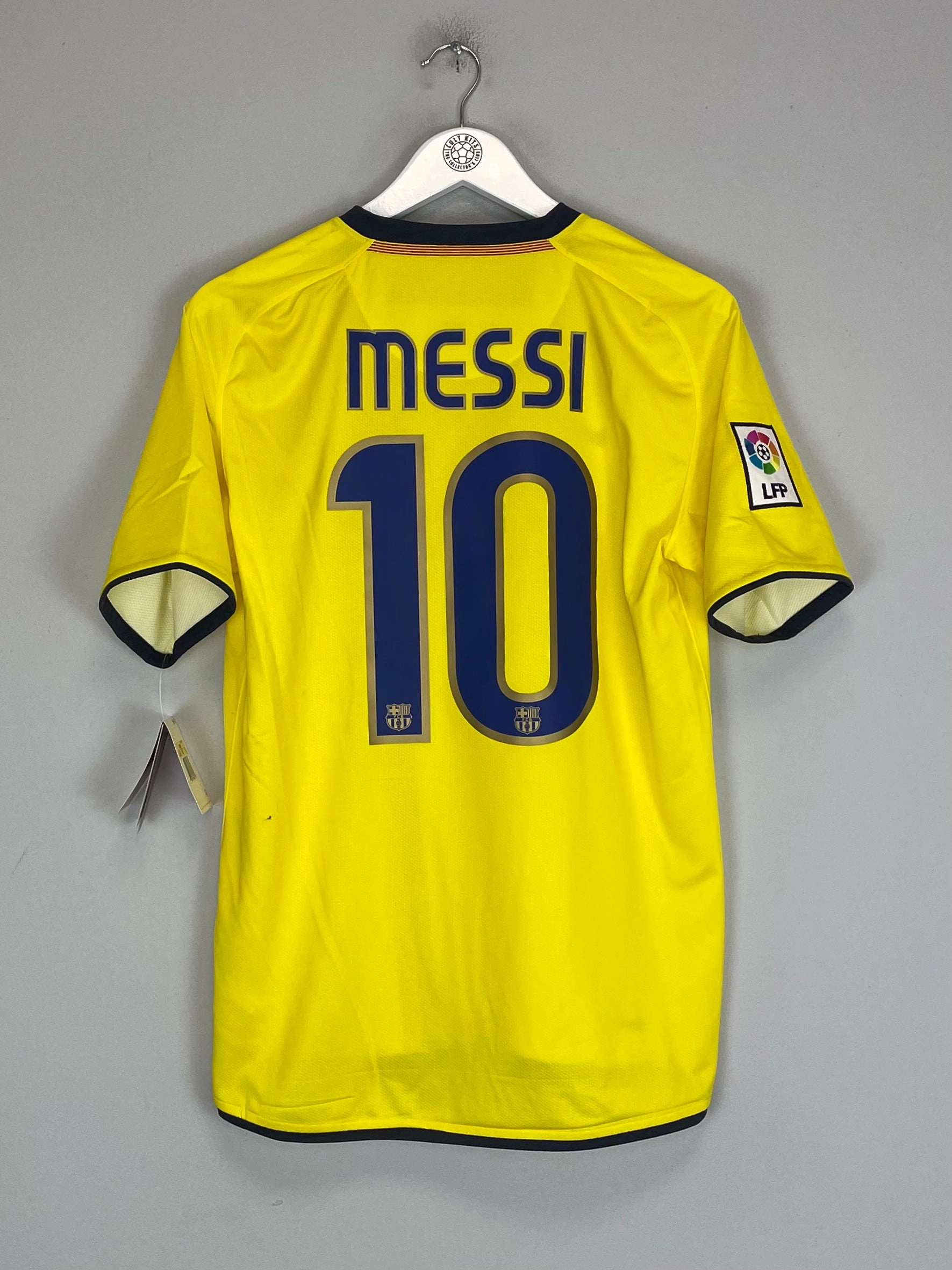 Ultra light Athletic Performance 2008/09 BARCELONA MESSI #10 *BNWT* AWAY SHIRT (S) NIKE