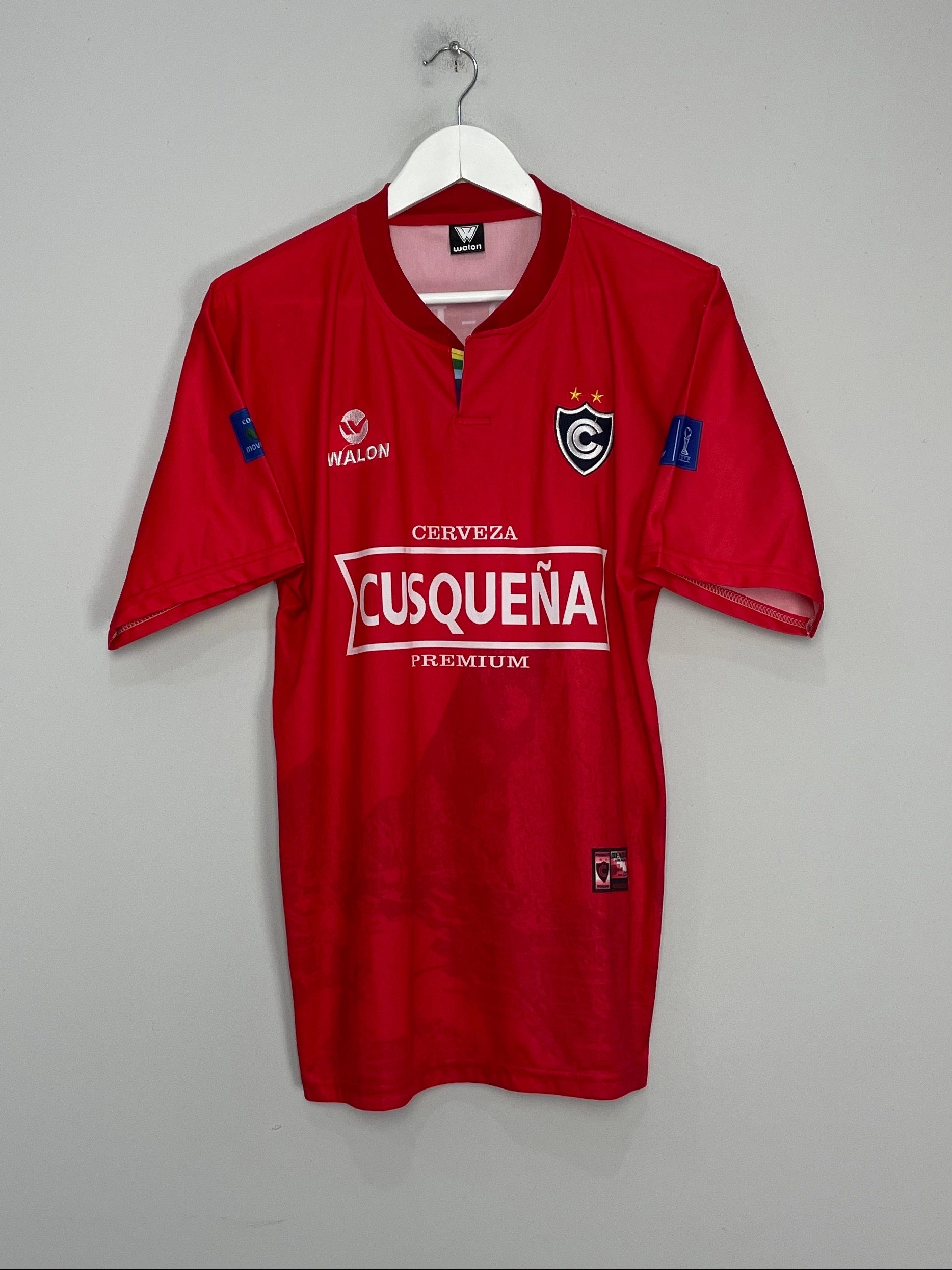 Ultraviolet Protection Fabric 2008/09 CIENCIANO #9 HOME SHIRT (M) WALON