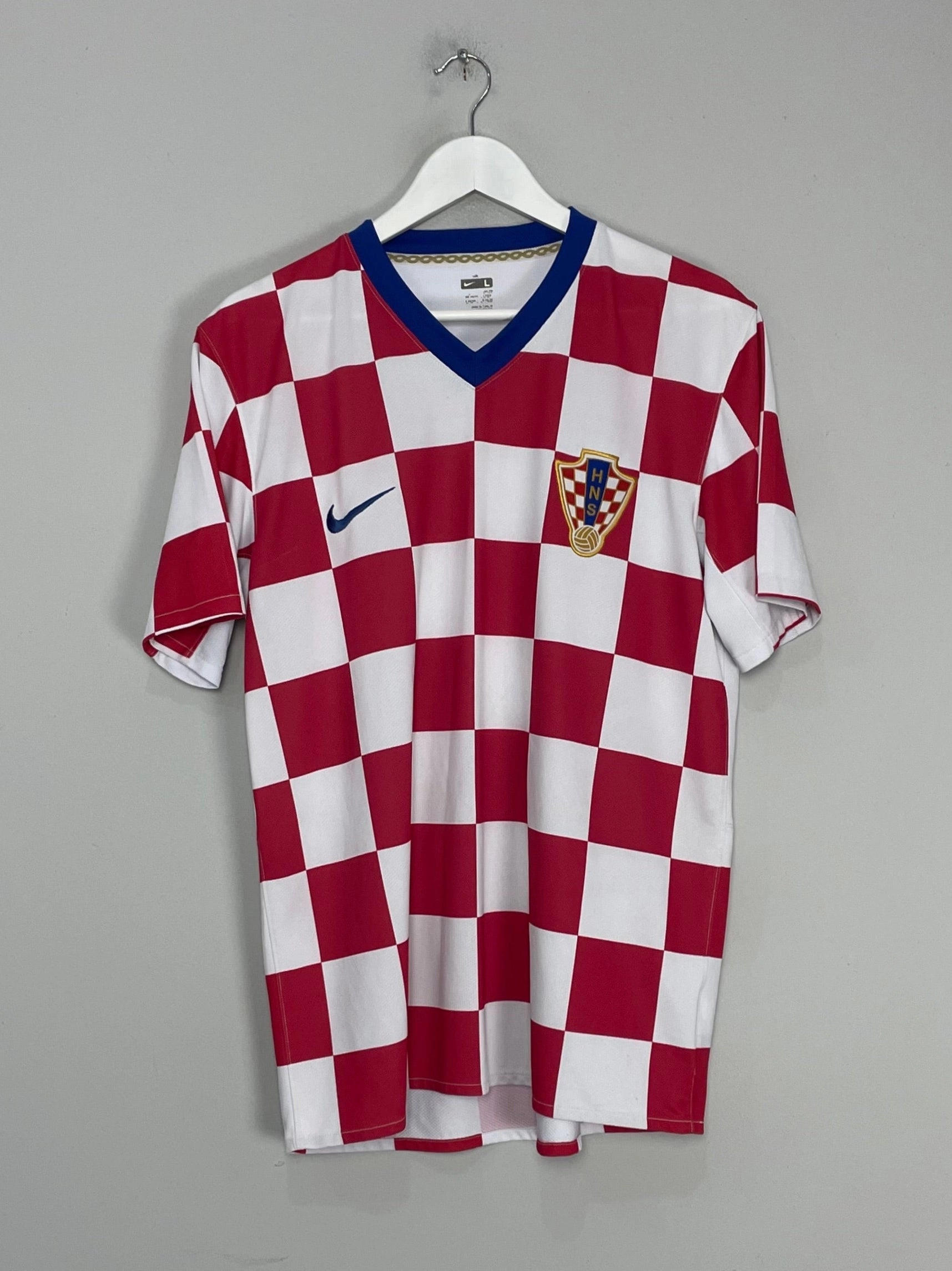 Sustainable production 2008/09 CROATIA HOME SHIRT (L) NIKE