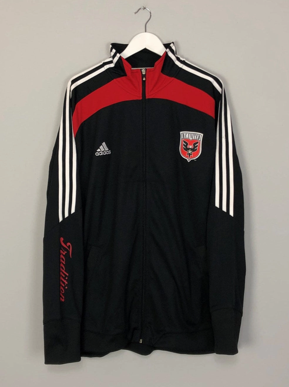 health Contoured Seam Placement 2008/09 DC UNITED TRACK JACKET (XXL) ADIDAS