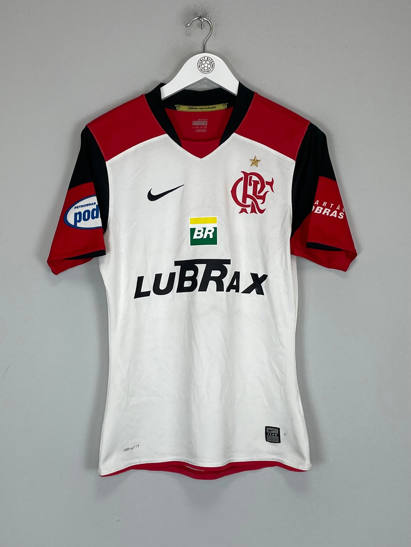 Strategic Ventilation Zones Stretch Material 2008/09 FLAMENGO AWAY SHIRT (S) NIKE