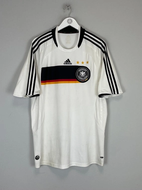 Sporty Outfit Flatlock stitching 2008/09 GERMANY HOME SHIRT (XL) ADIDAS