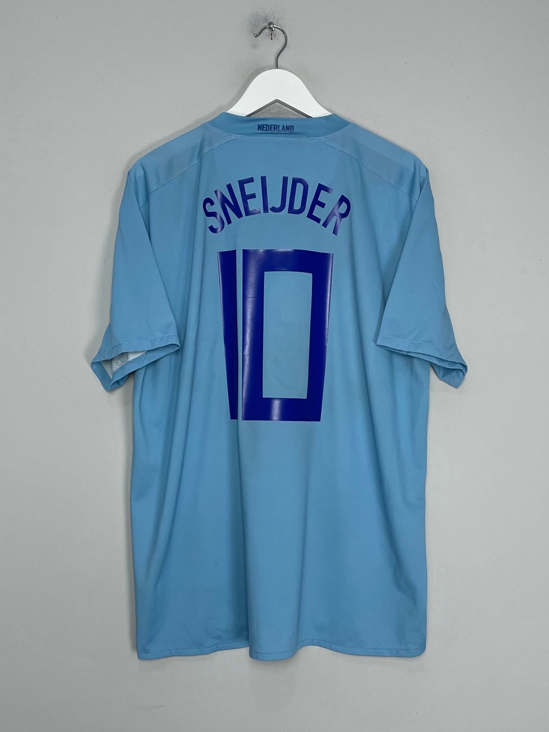 2008/09 NETHERLANDS SNEIJDER #10 AWAY SHIRT (XL) NIKE Workout Session