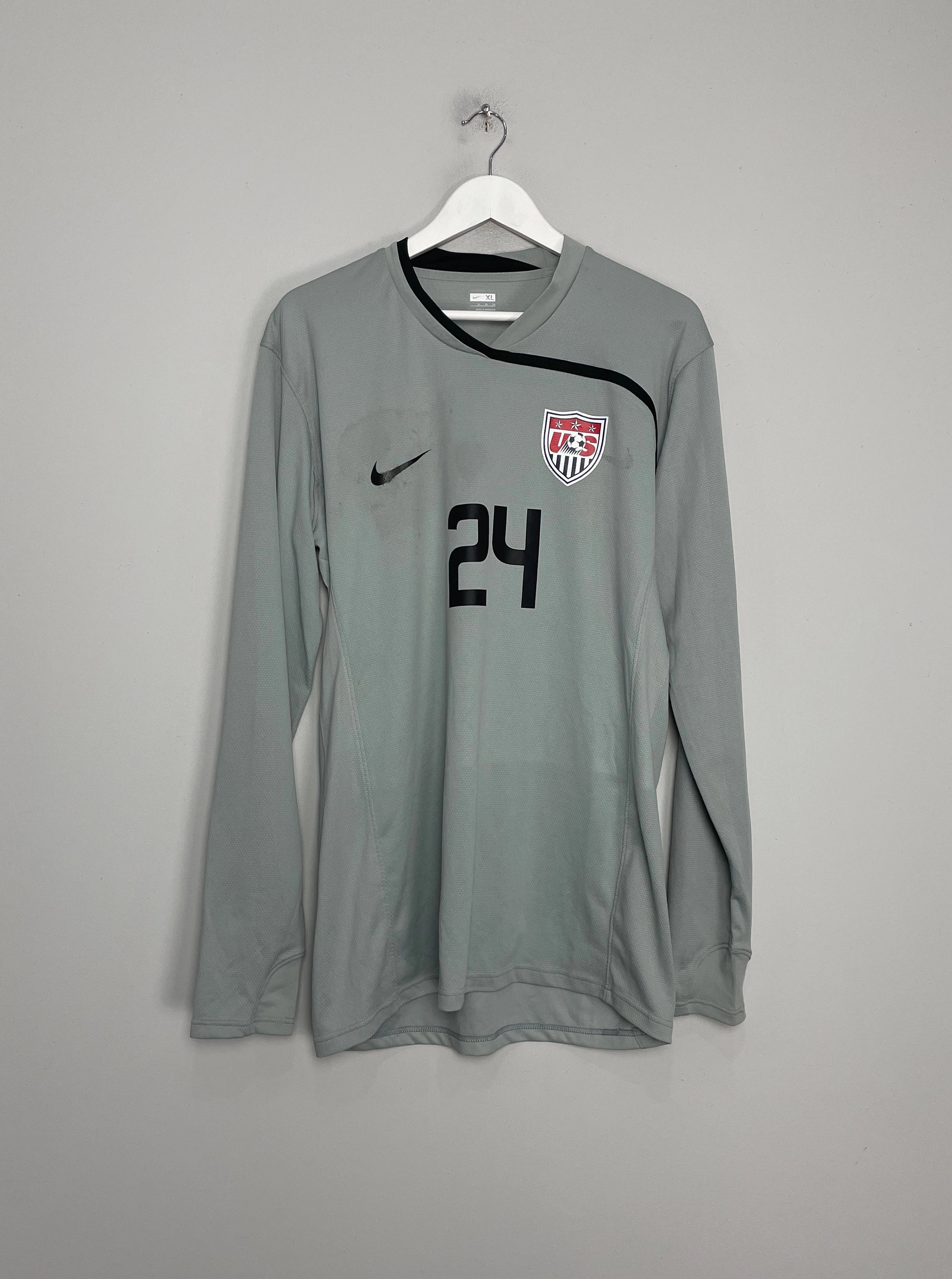 2008/09 USA #24 *PLAYER ISSUE* GK SHIRT (XL) NIKE Fast Cooling Smart Comfort