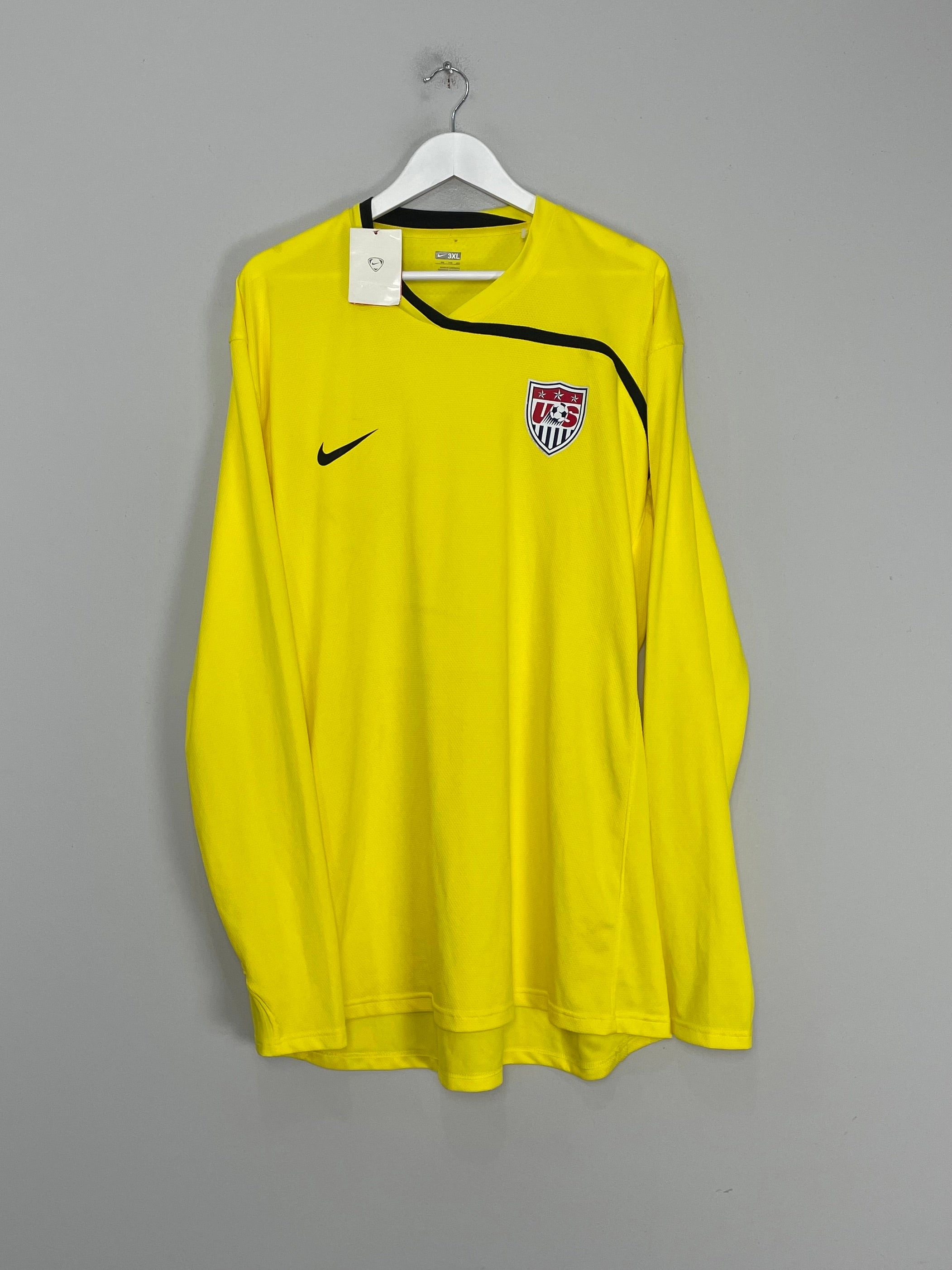 Timeless Design Ventilated Side Gussets 2008/09 USA *PLAYER ISSUE* BNWT GK SHIRT (XXXL) NIKE