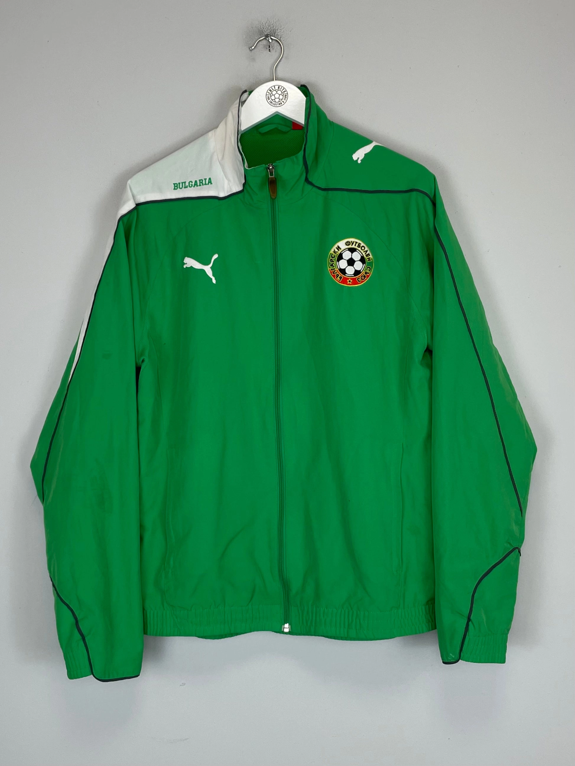 2008/10 BULGARIA TRACK JACKET (L) PUMA compostable football field