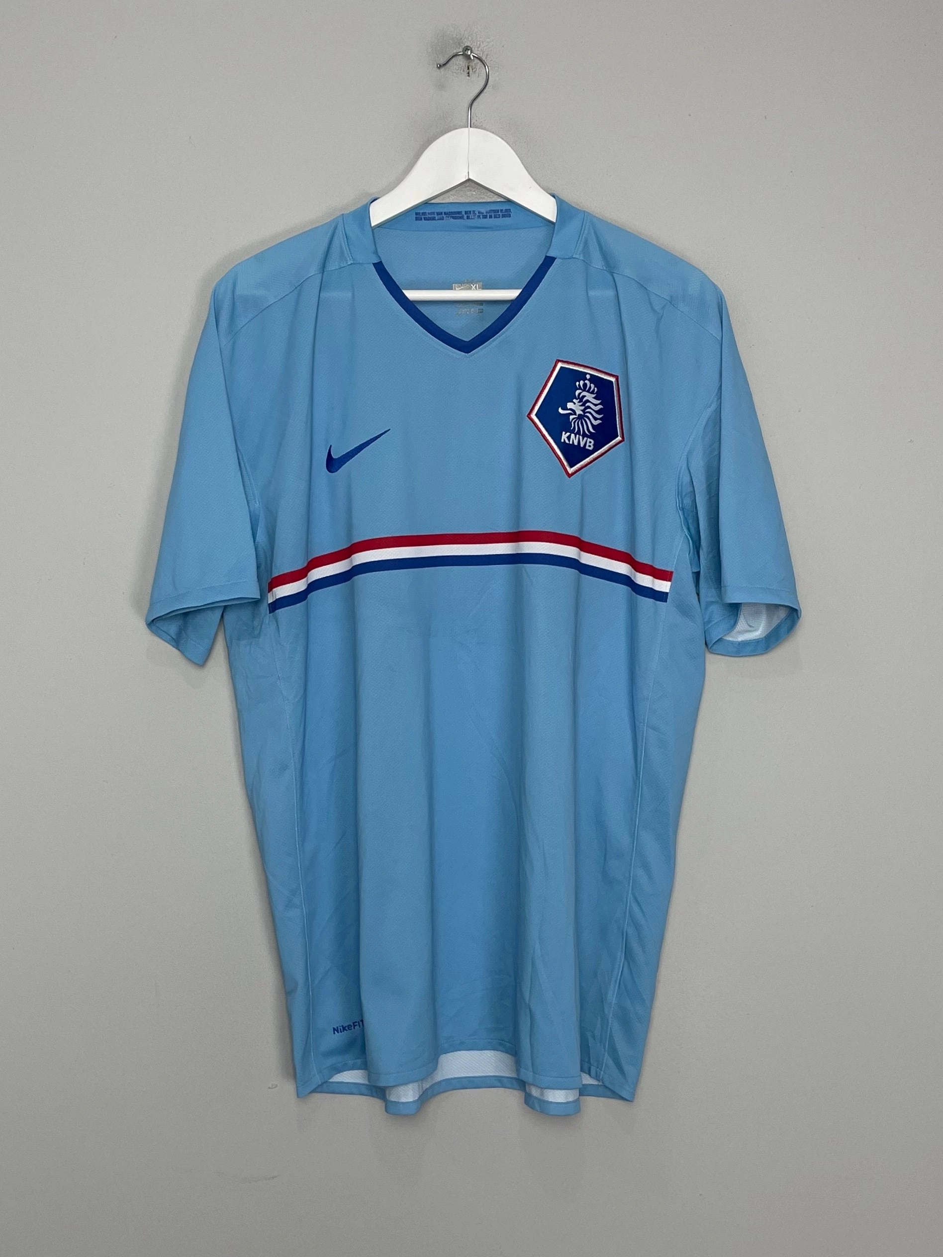 Gripped Hem Technology Vented Back Design 2008/10 NETHERLANDS AWAY SHIRT (XL) NIKE