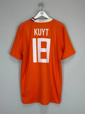 sporty wear 2008/10 NETHERLANDS KUYT #18 HOME SHIRT (XL) NIKE
