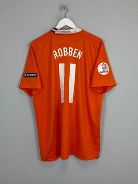 Ultra lightweight 2008/10 NETHERLANDS ROBBEN #11 HOME SHIRT (XL) NIKE