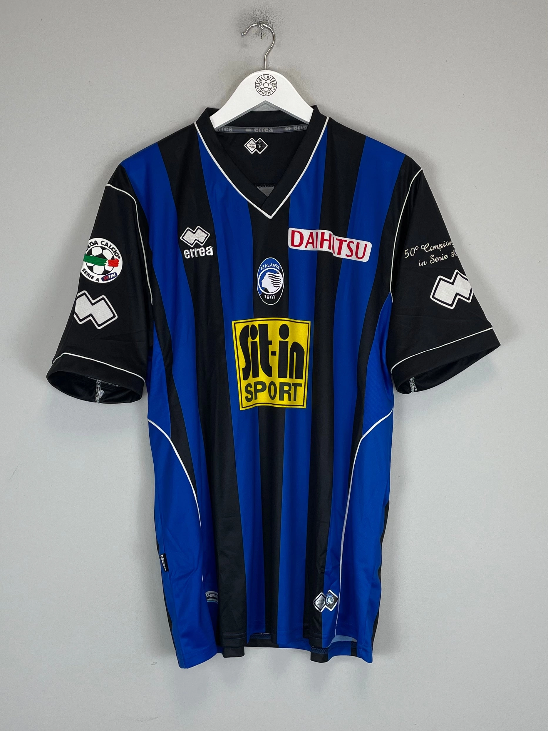 Mesh Ventilation Panels Hidden Pocket Design 2009/10 ATALANTA *MINT* HOME SHIRT (XL) ERREA