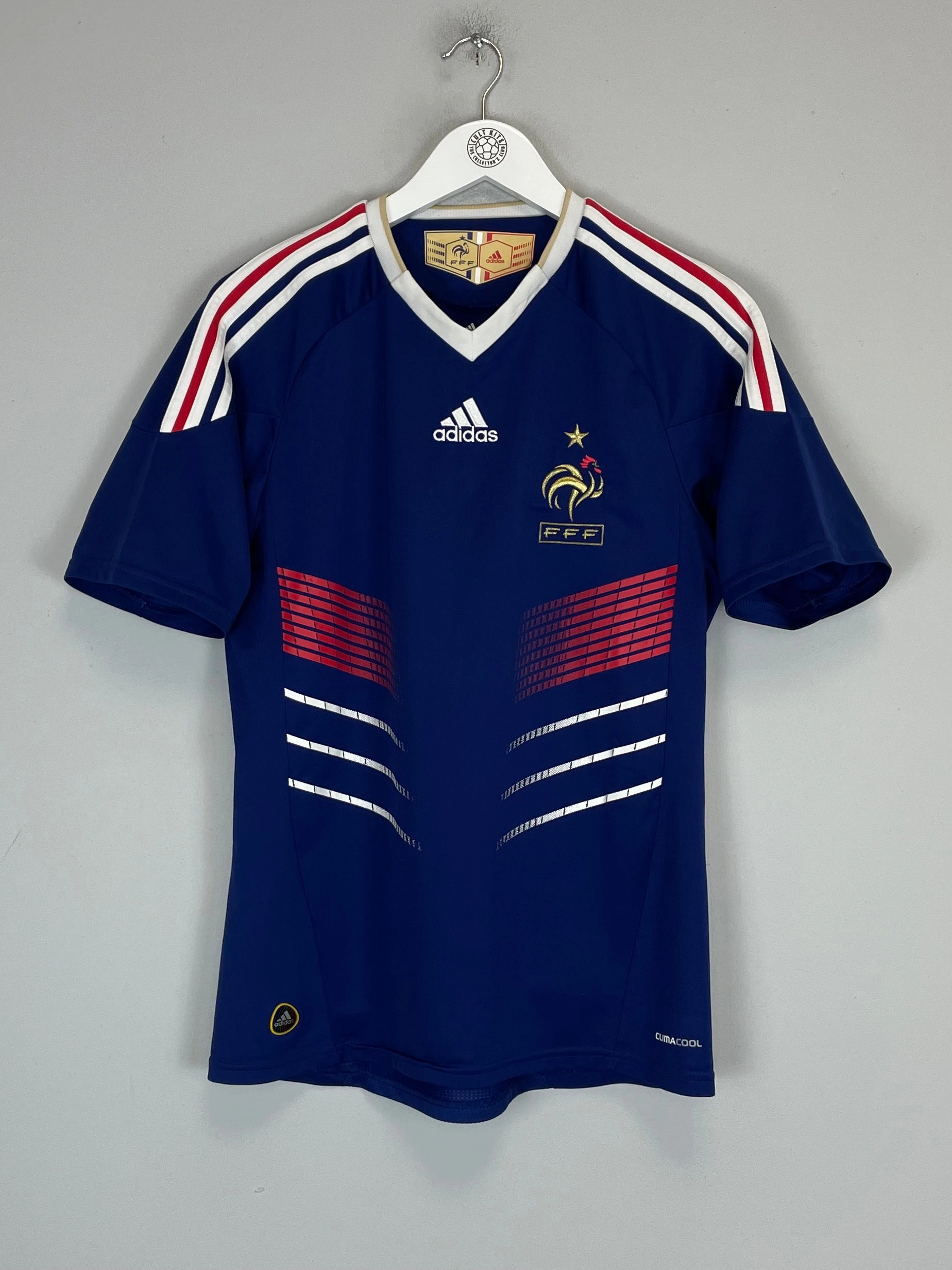 gear up Moisture Lock Reservoir 2009/10 FRANCE HOME SHIRT (S) ADIDAS