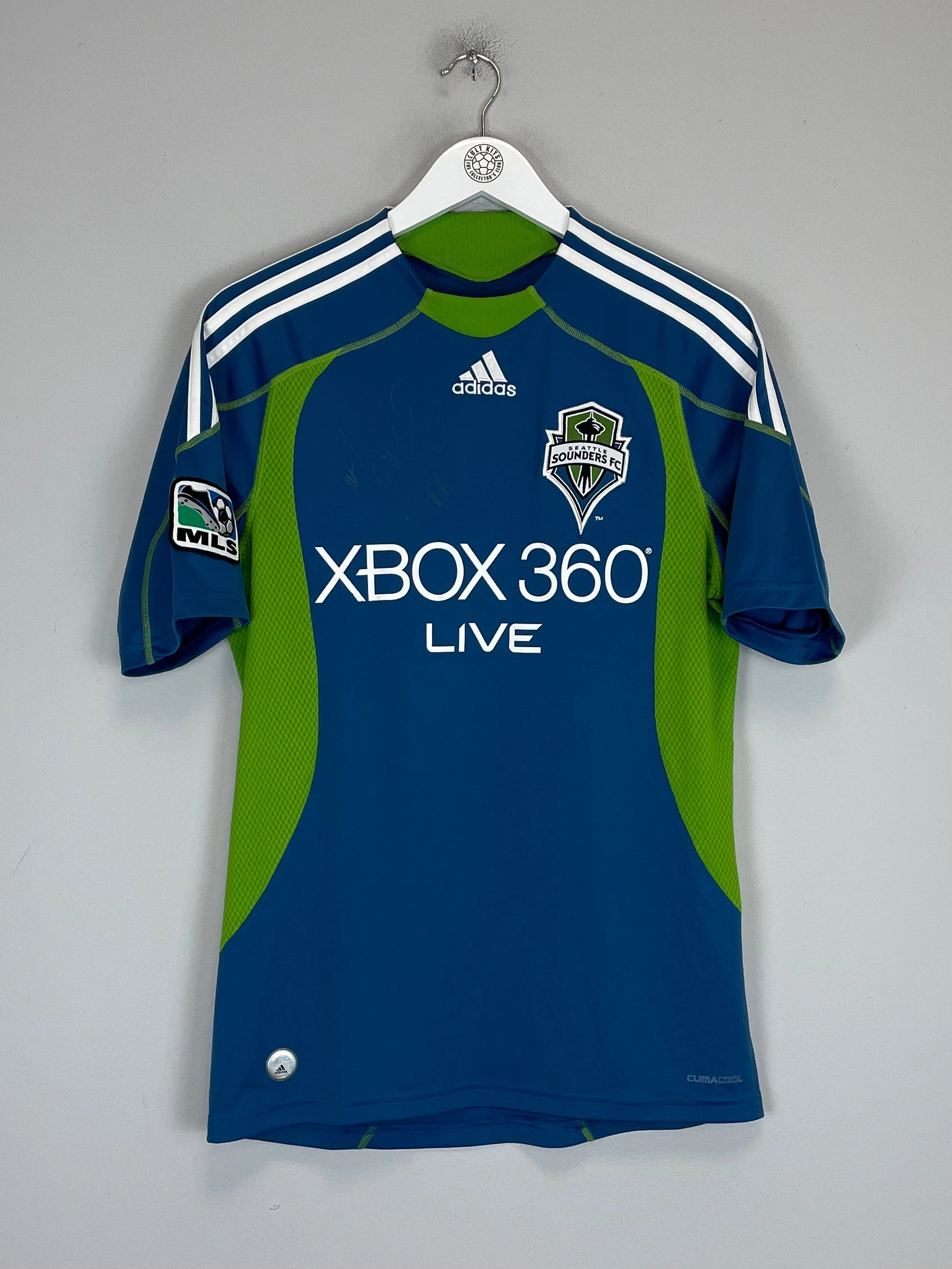 2009/10 SEATTLE SOUNDERS ALONSO #6 *SIGNED* AWAY SHIRT (S) ADIDAS Streamlined Fit Outdoor Essentials