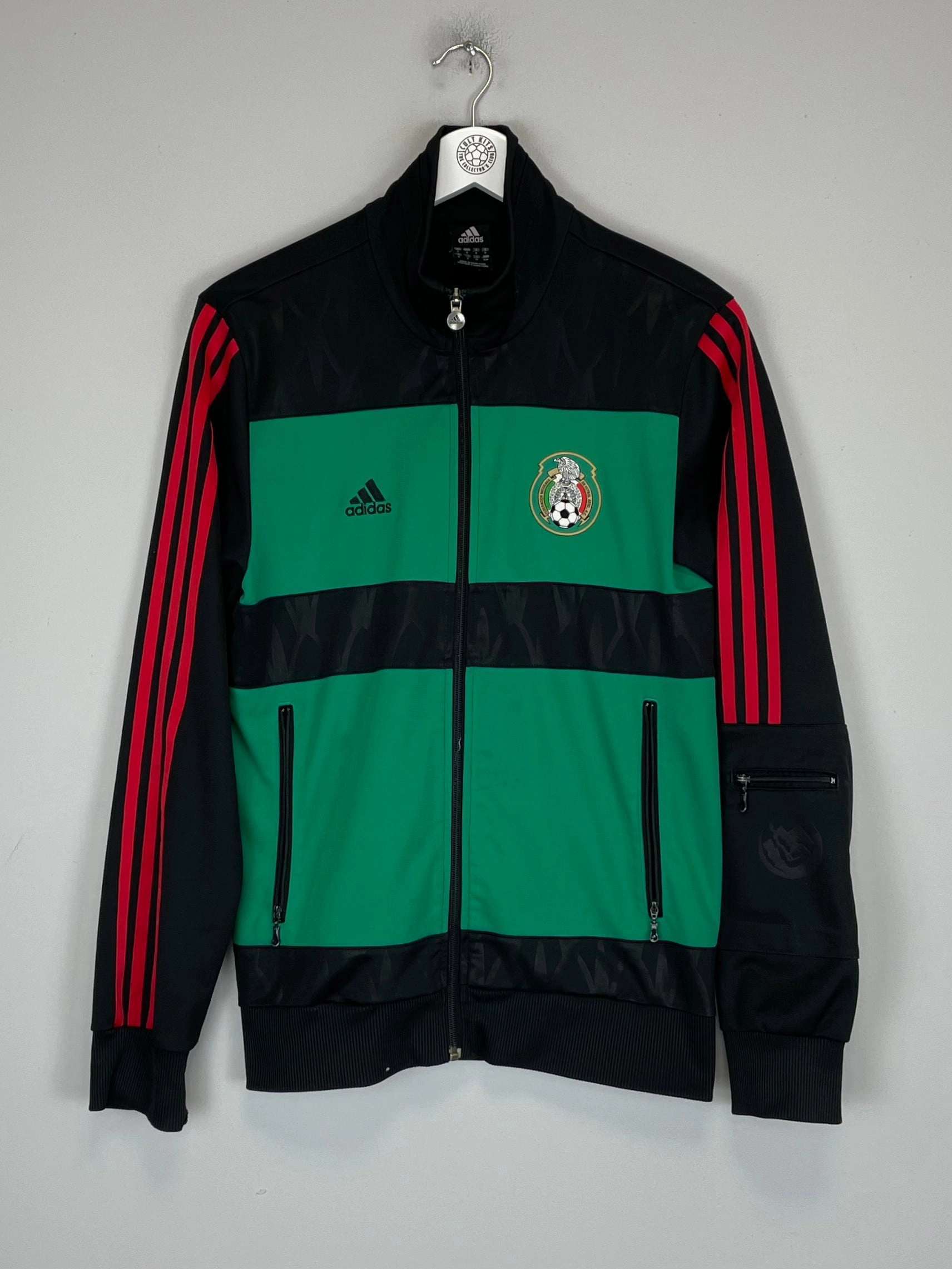 2009/11 MEXICO TRACK JACKET (S) ADIDAS QuickDry Fabric