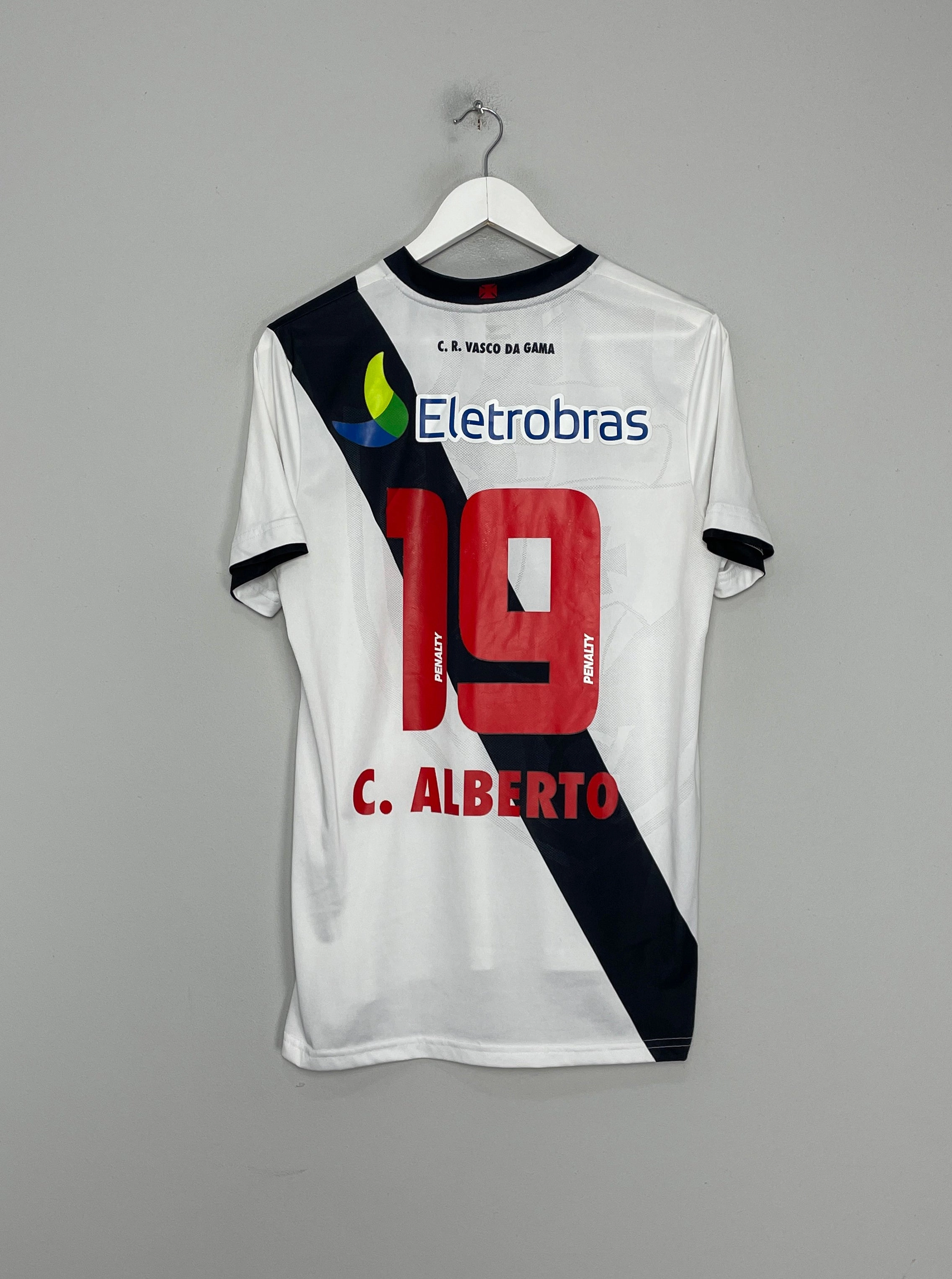 Bonded Seamless Fast Wear 2009 VASCO DA GAMA C.ALBERTO #19 AWAY SHIRT (S) PENALTY