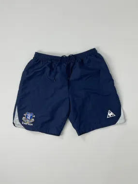 Stretch Woven Fabric 2010/11 EVERTON HOME SHORTS (XXXL) LE COQ