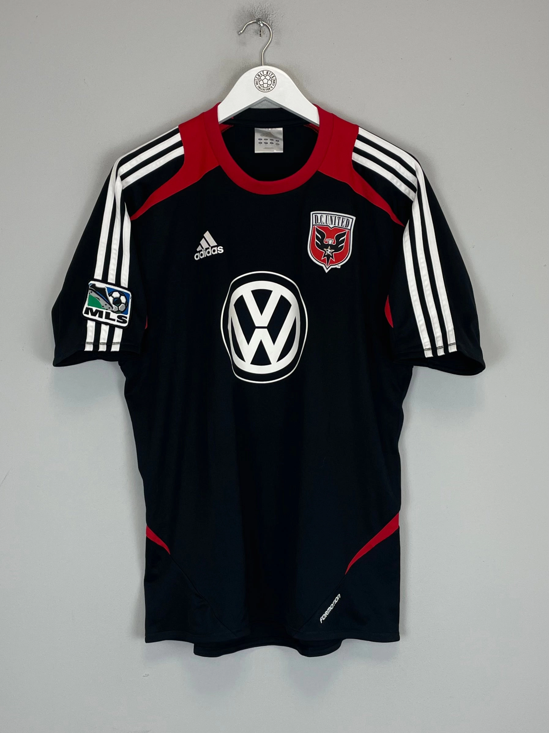 All Day Comfort Flex 2010/11 DC UNITED HOME SHIRT (M) ADIDAS