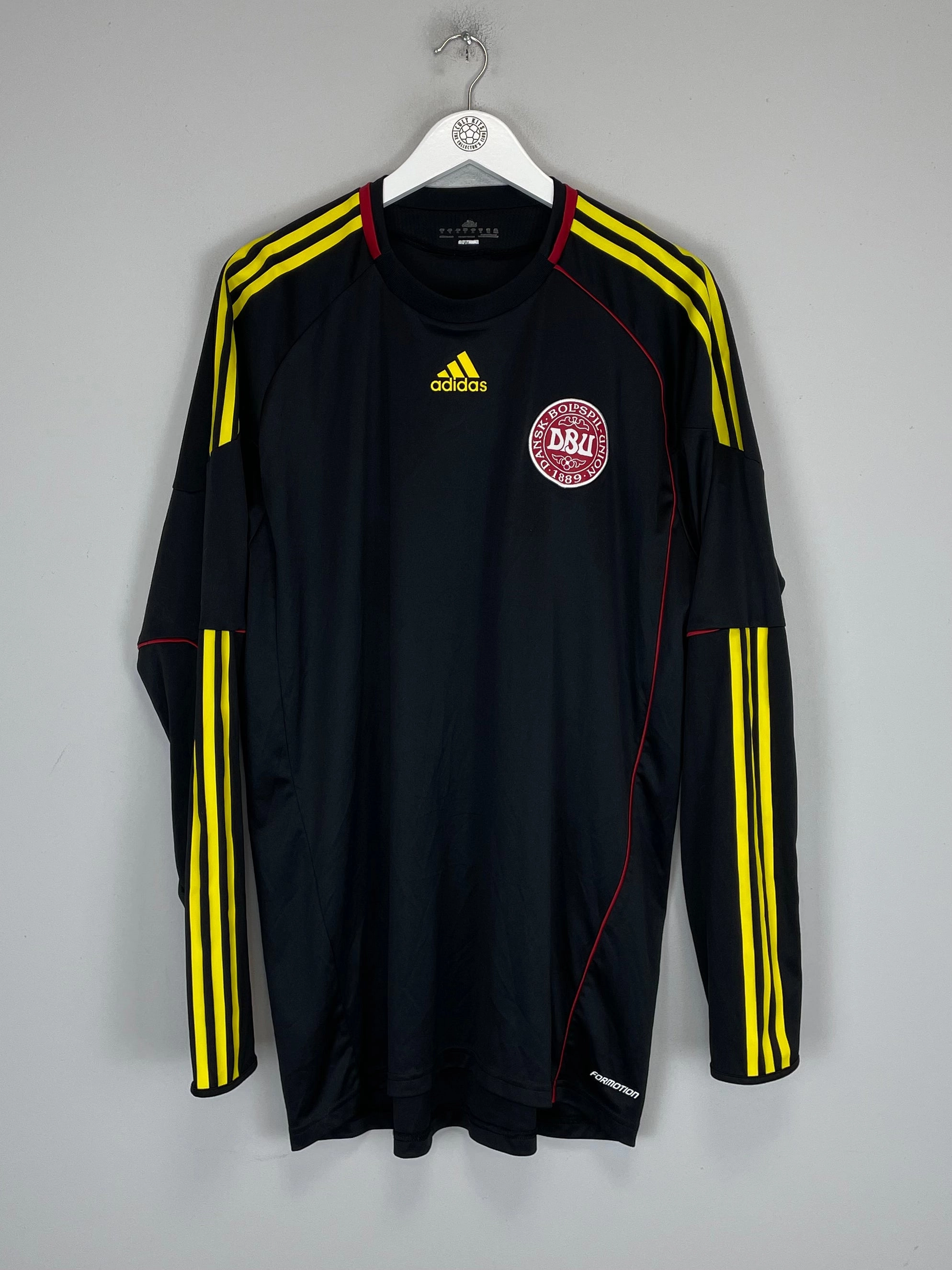 2010/11 DENMARK *PLAYER ISSUE* GK SHIRT (XL) ADIDAS Weekend Vibe Quick Cool Material