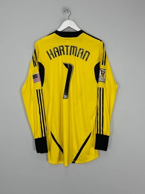 Breath Panel 2010/11 FC DALLAS HARTMAN #1 *PLAYER ISSUE* GK SHIRT (L) ADIDAS