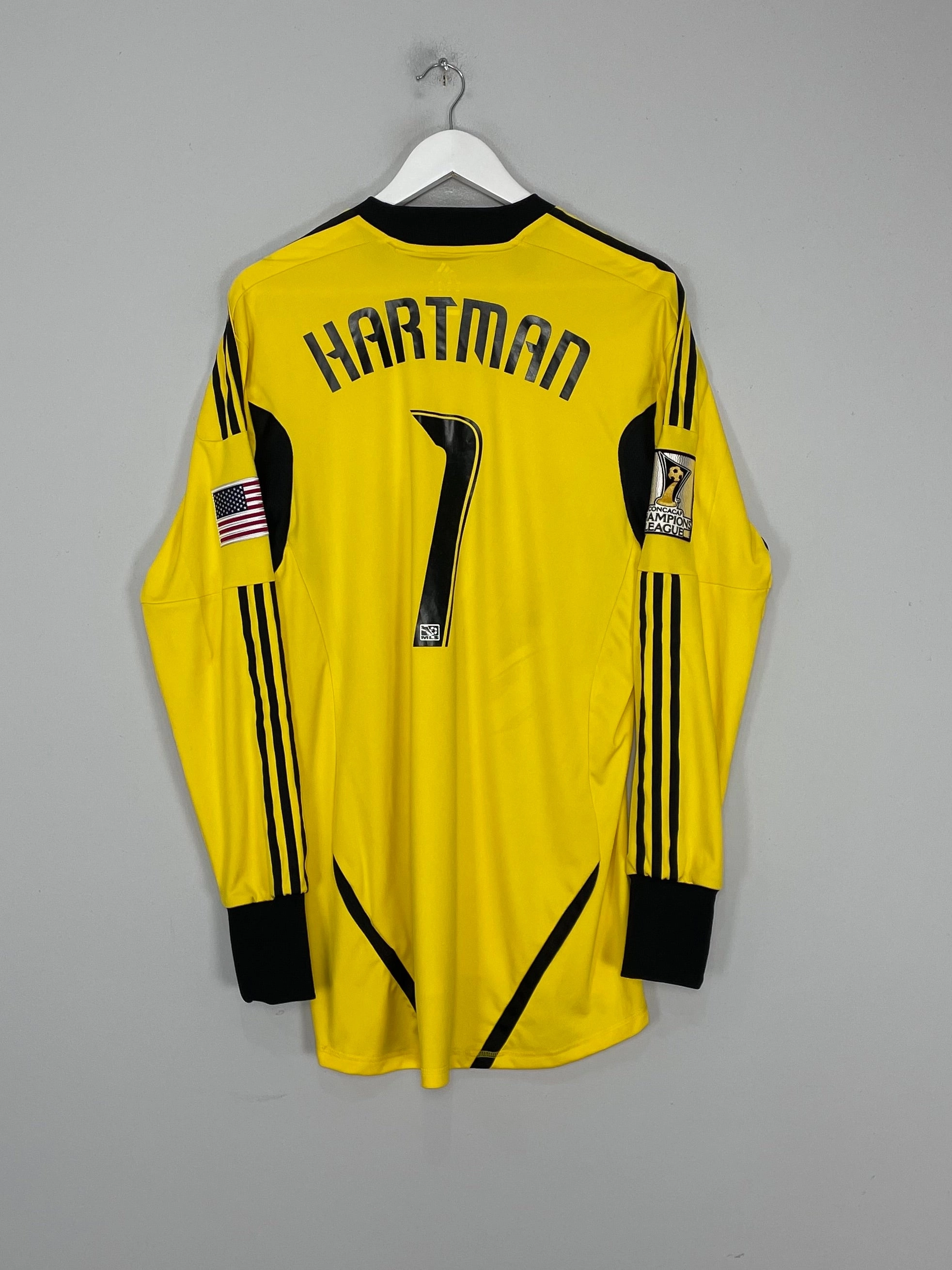 Breath Panel 2010/11 FC DALLAS HARTMAN #1 *PLAYER ISSUE* GK SHIRT (L) ADIDAS