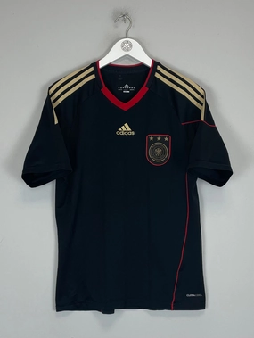 2010/11 GERMANY AWAY SHIRT (S) ADIDAS Laser Cut Ventilation Refined fit