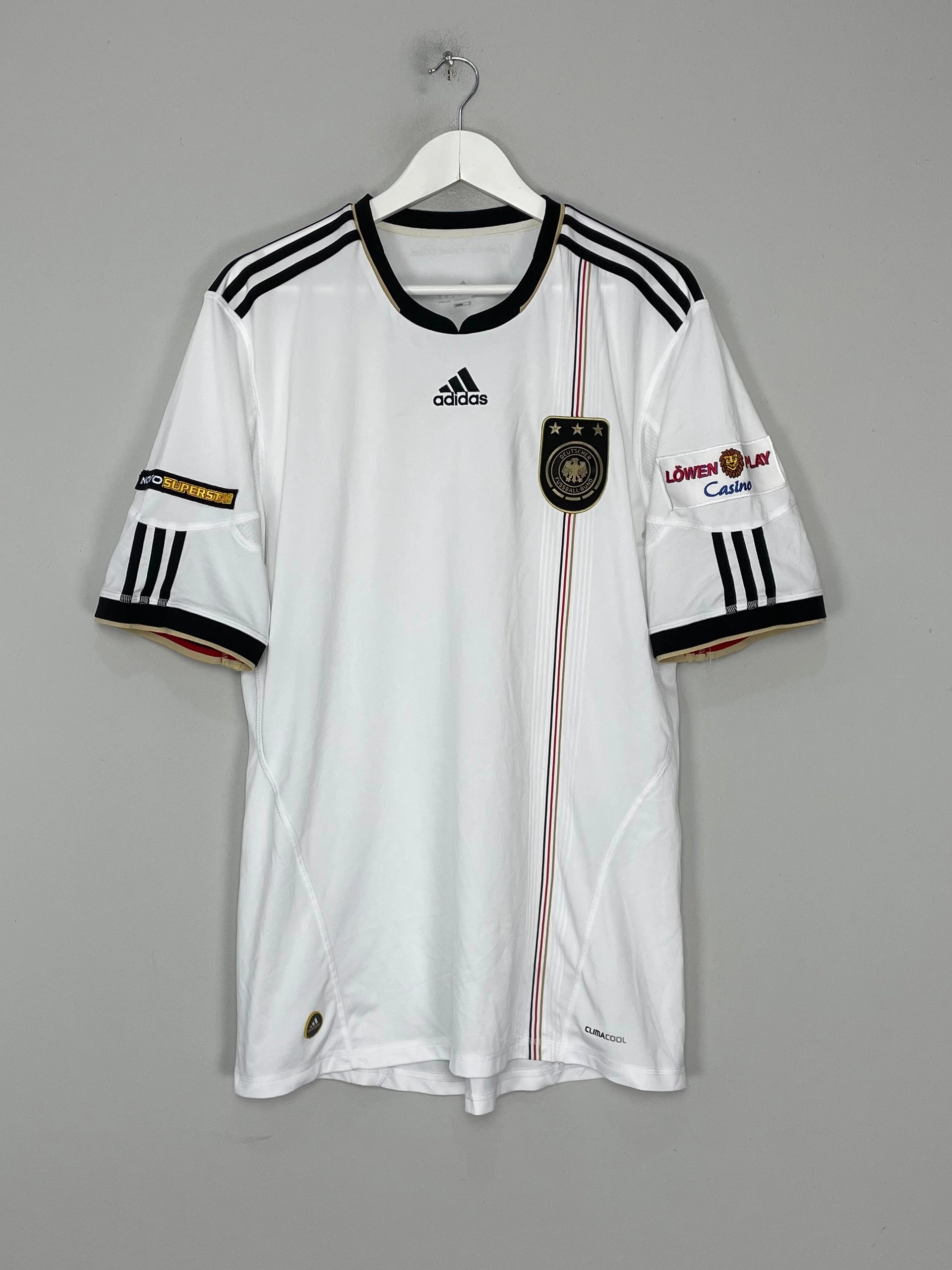 Streetwear Style Reliable Fit 2010/11 GERMANY HOME SHIRT (XL) ADIDAS