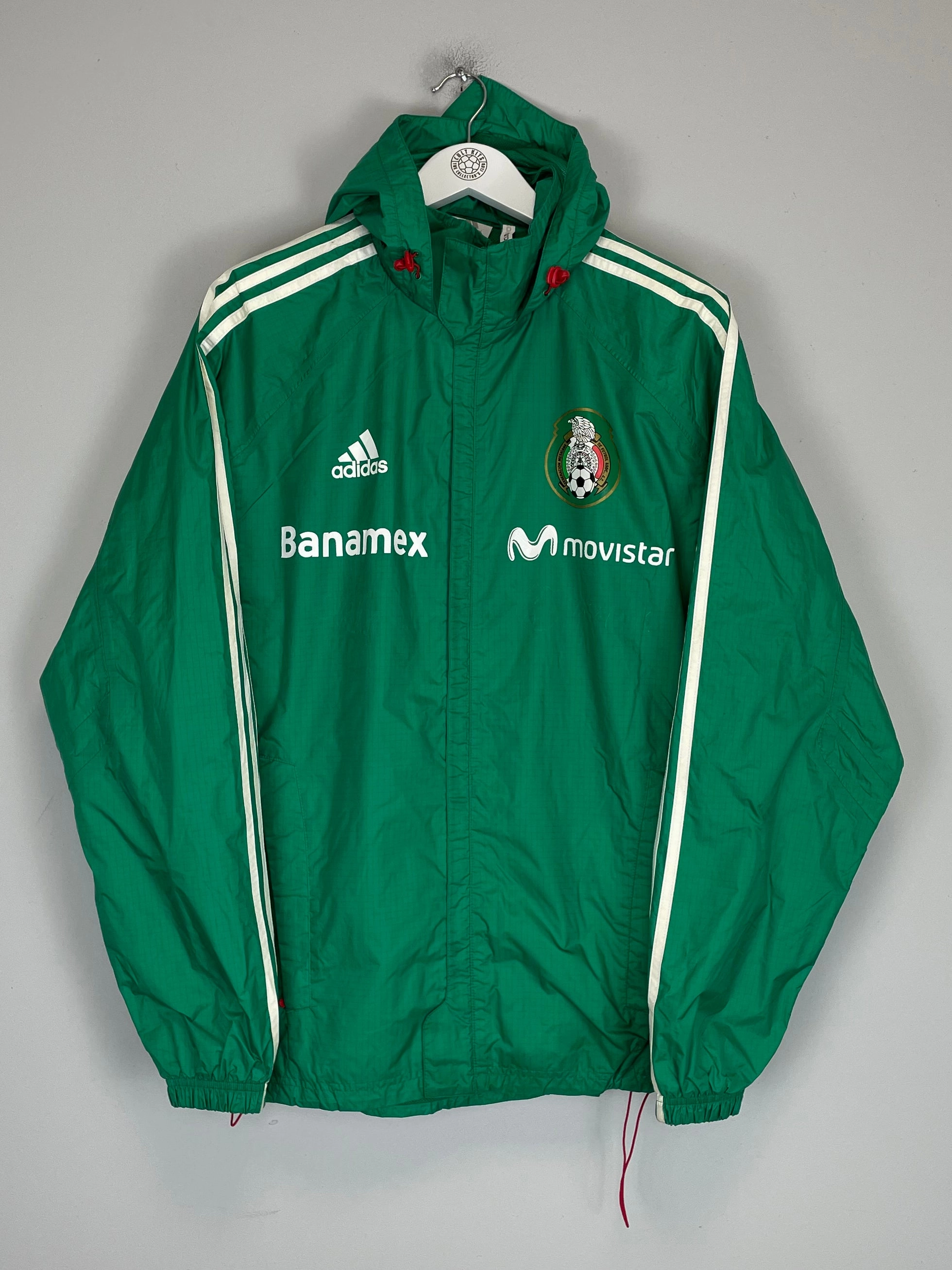 2010/11 MEXICO TRACK JACKET (M) ADIDAS Compression Gradient Zones