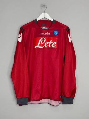 Sporty Appeal Hypoallergenic Processing 2010/11 NAPOLI GK SHIRT (XL) MACRON