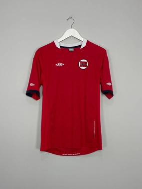 2010/11 NORWAY HOME SHIRT (S) UMBRO Urban Edge Layer Friendly