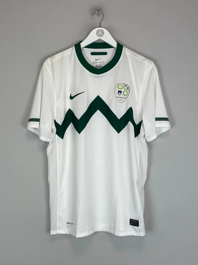 Tagless Construction Non Irritating Fabric 2010/11 SLOVENIA HOME SHIRT (L) NIKE