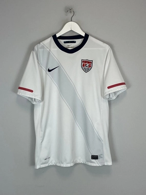 2010/11 USA HOME SHIRT (L) NIKE Frictionless Inner Layer Flatlock Seams