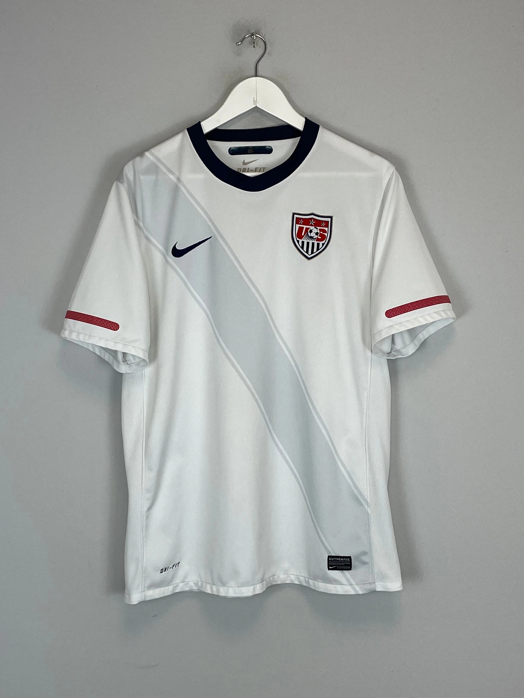 2010/11 USA HOME SHIRT (L) NIKE Frictionless Inner Layer Flatlock Seams