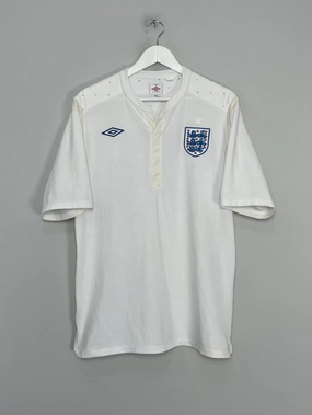 2010/12 ENGLAND HOME SHIRT (XL) UMBRO sprint training