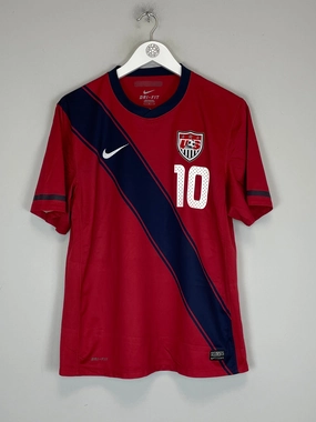 Full Zip Option Color Blocked 2010/12 USA DONOVAN #10 AWAY SHIRT (L) NIKE