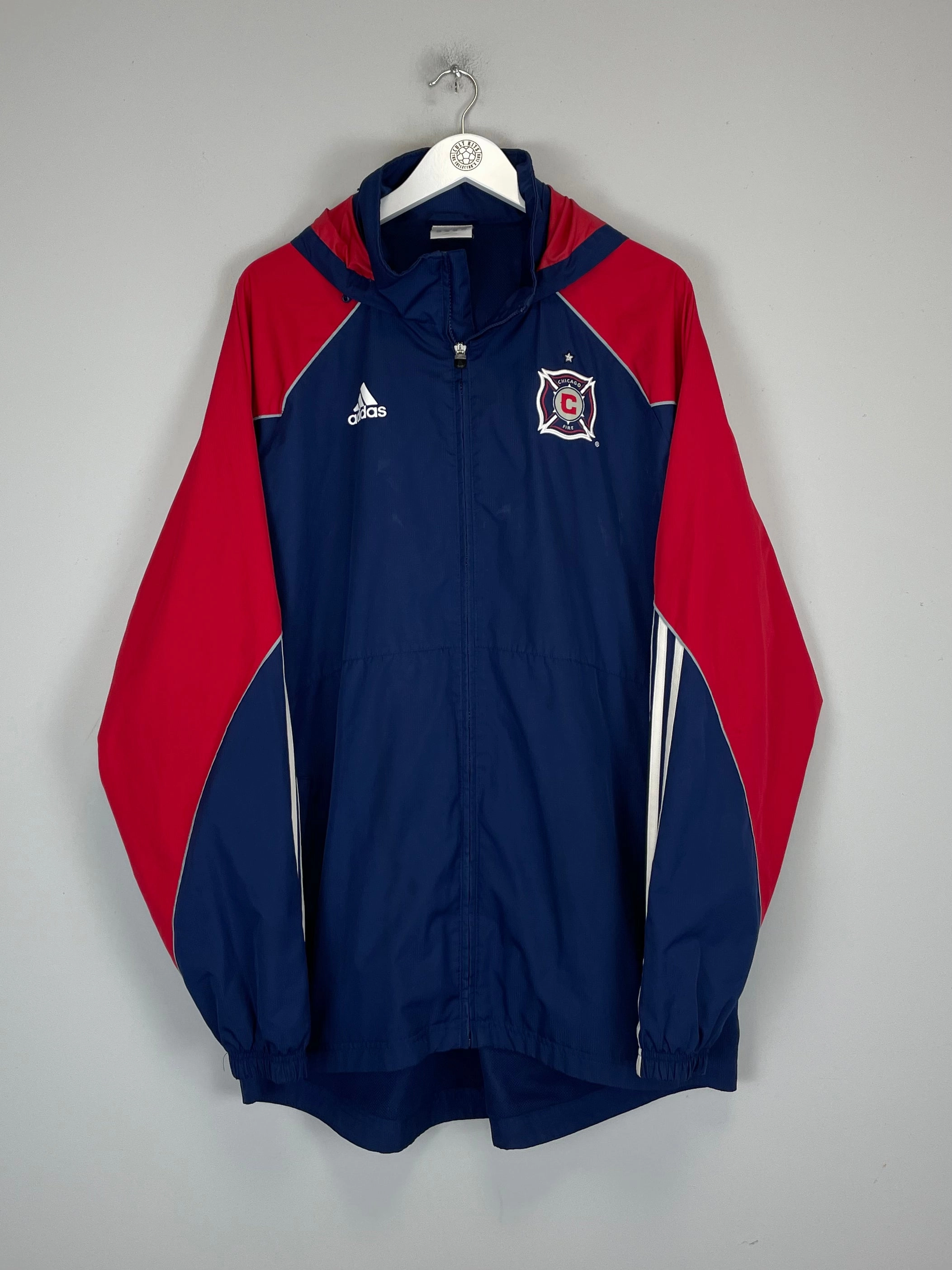 Spring Wear Stylish Gear 2010 CHICAGO FIRE TRACK JACKET (XL) ADIDAS