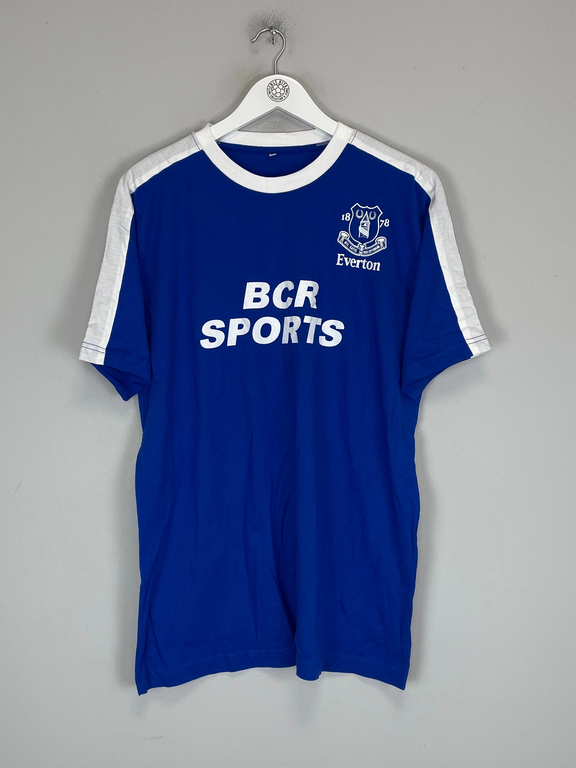 2010 EVERTON T-SHIRT (L) BCR SPORTS Core Comfort Contoured Side Panels