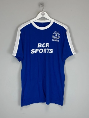 2010 EVERTON T-SHIRT (L) BCR SPORTS Core Comfort Contoured Side Panels