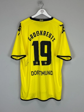 Ultimate Comfort Lining 2011/12 DORTMUND GROBKREUTZ #19 *SIGNED* HOME SHIRT (XXL) KAPPA