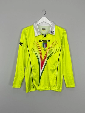 Soft Layers Rapid Fit 2011/12 ITALY FIGC REFEREE L/S SHIRT (S*) DIADORA