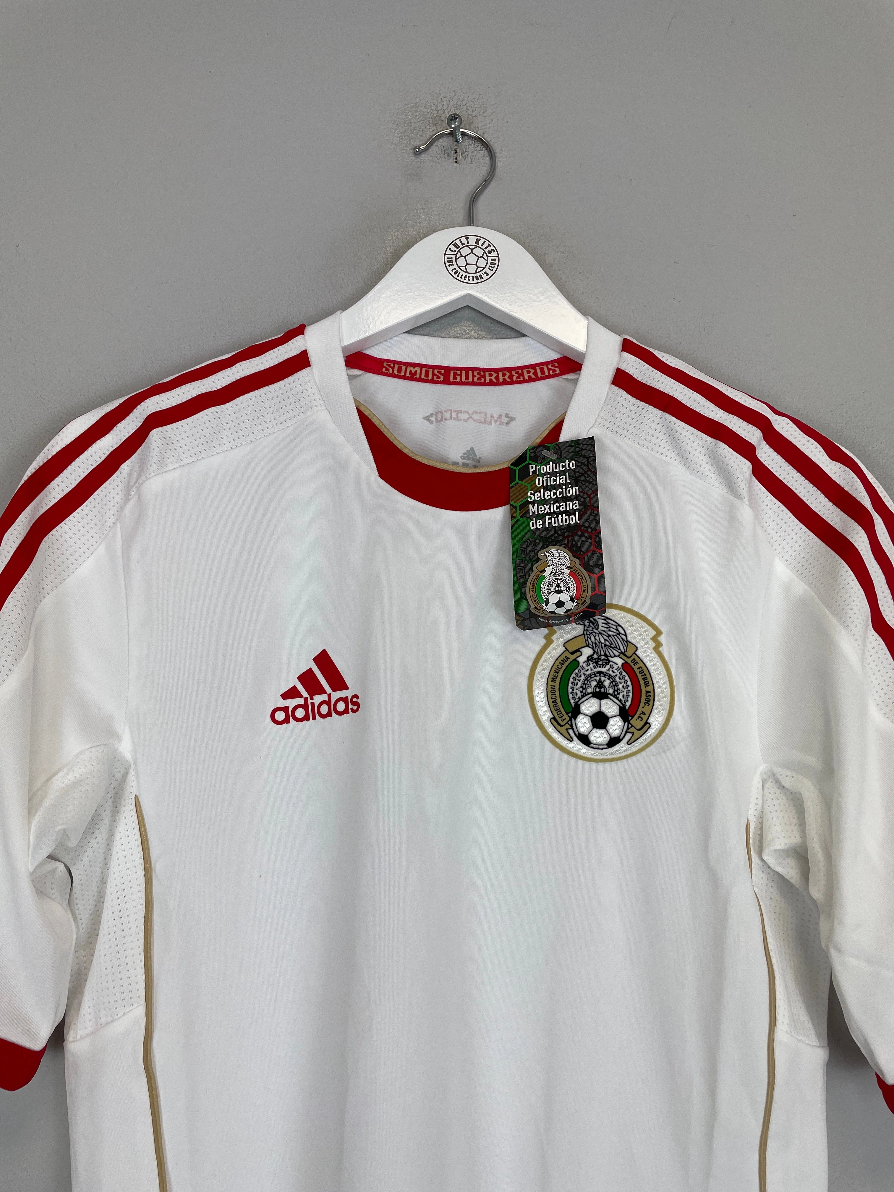 2011/12 MEXICO *BNWT* PLAYER ISSUE AWAY SHIRT MULTIPLE SIZES ADIDAS Thermal Retention Lining Thermal Barrier Interlock