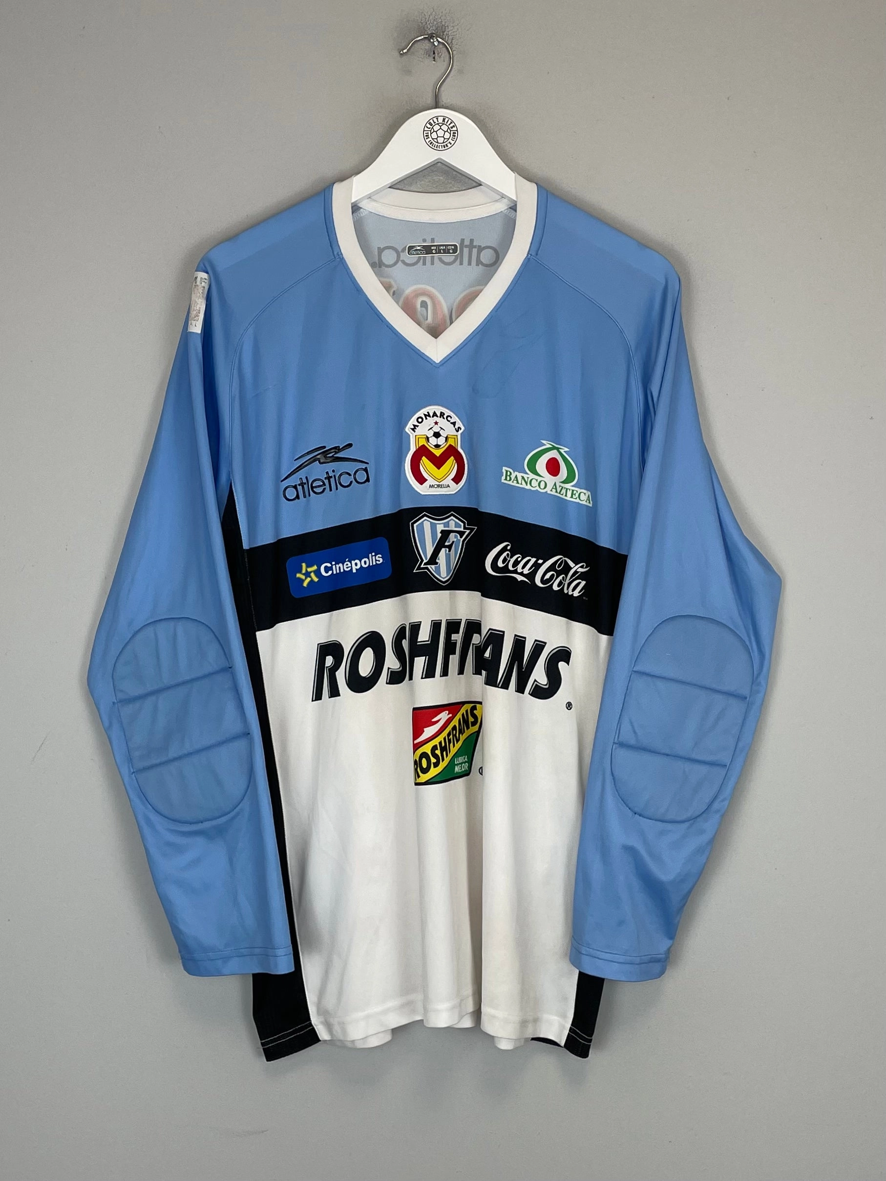 Circular Knit Body Mapping Low Impact Manufacturing 2011/12 MONARCAS MORELIA VILAR #3 GK SHIRT (L) ATLETICA