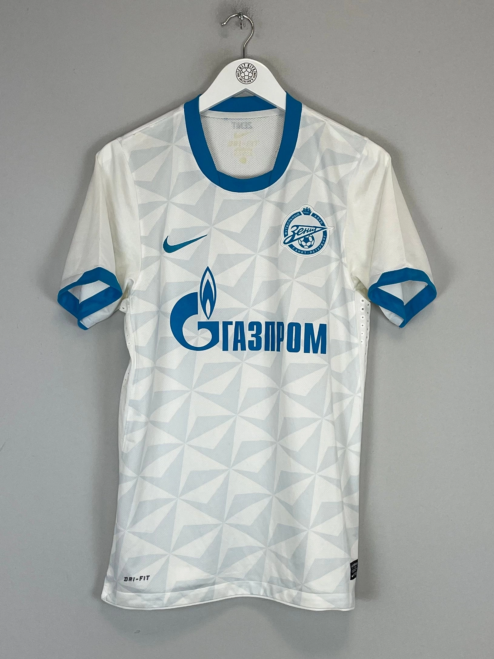 Friction Free Fitness Look 2011/12 ZENIT ST PETERSBURG *PLAYER ISSUE* AWAY SHIRT (M) NIKE