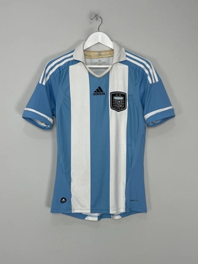 2011/13 ARGENTINA HOME SHIRT (S) ADIDAS Lockstitch Detailing