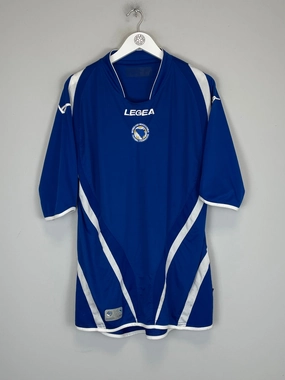 Tensile Strength Fabric Ventilated Side Gussets 2012/13 BOSNIA HOME SHIRT (XL) LEGEA