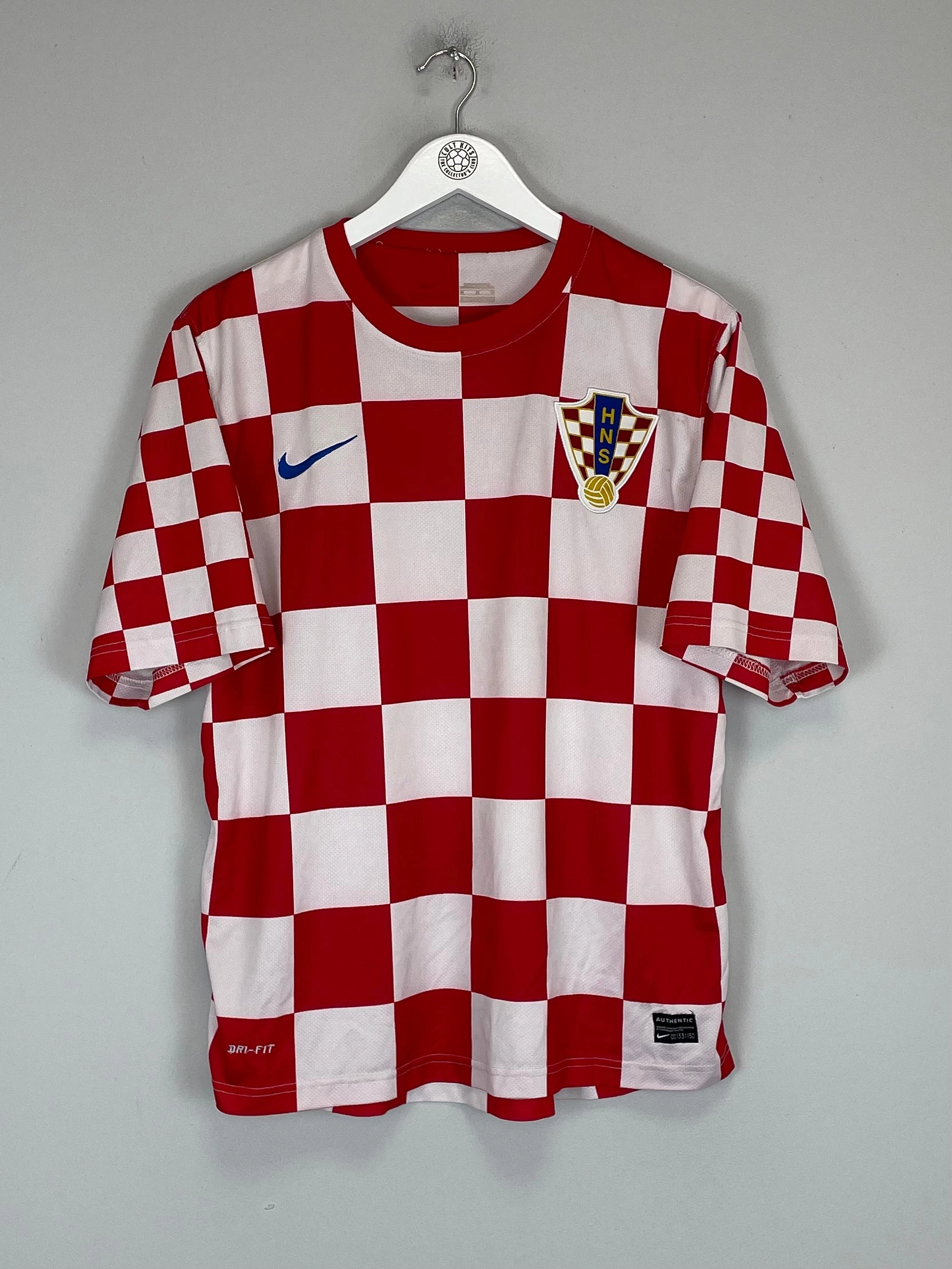 2012/13 CROATIA HOME SHIRT (M) NIKE Non Irritating Seams Neutral palette